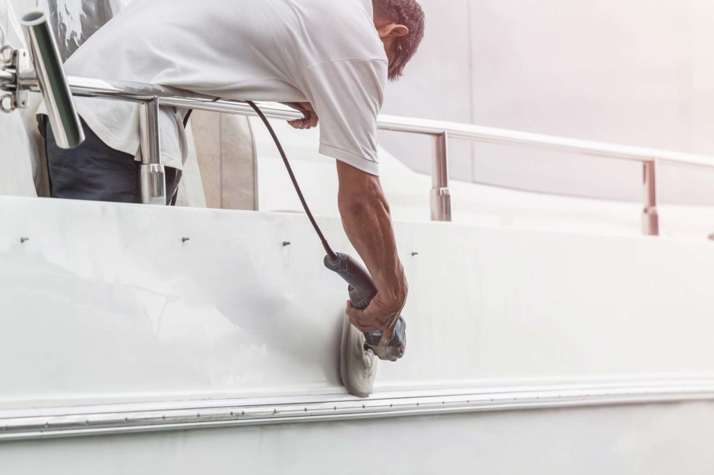 yacht cleaning